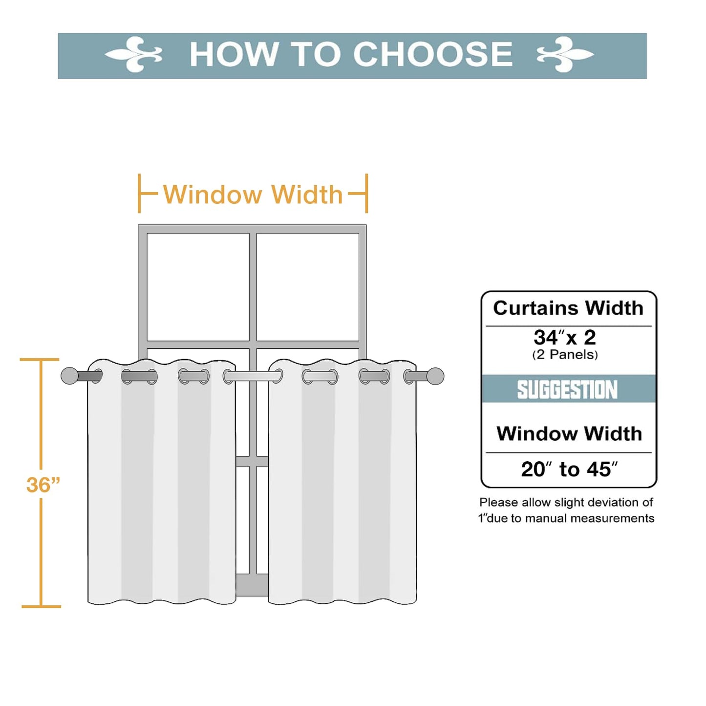 ChrisDowa Grommet Blackout Curtains for Bedroom and Living Room - 2 Panels Set Thermal Insulated Room Darkening Curtains (Dark Grey, 42 x 63 Inch)
